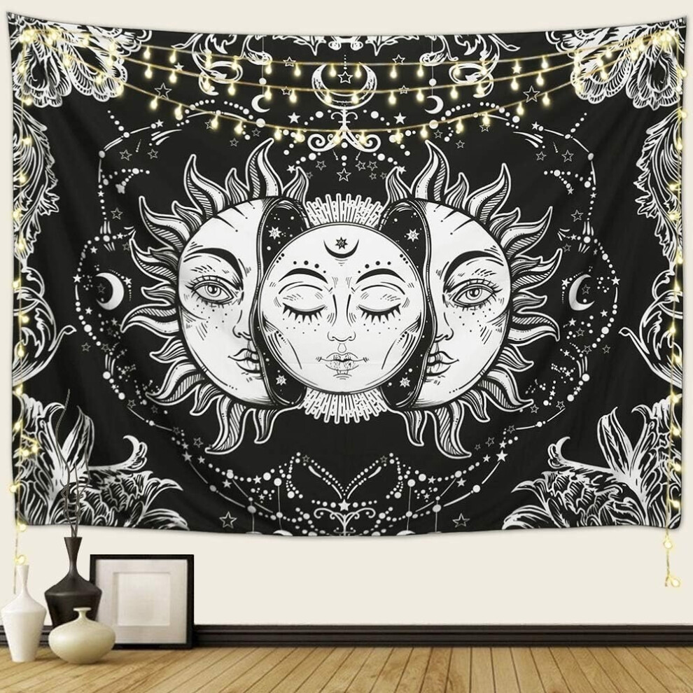 Tapestry, Sun Moon 59 x 51 inches
