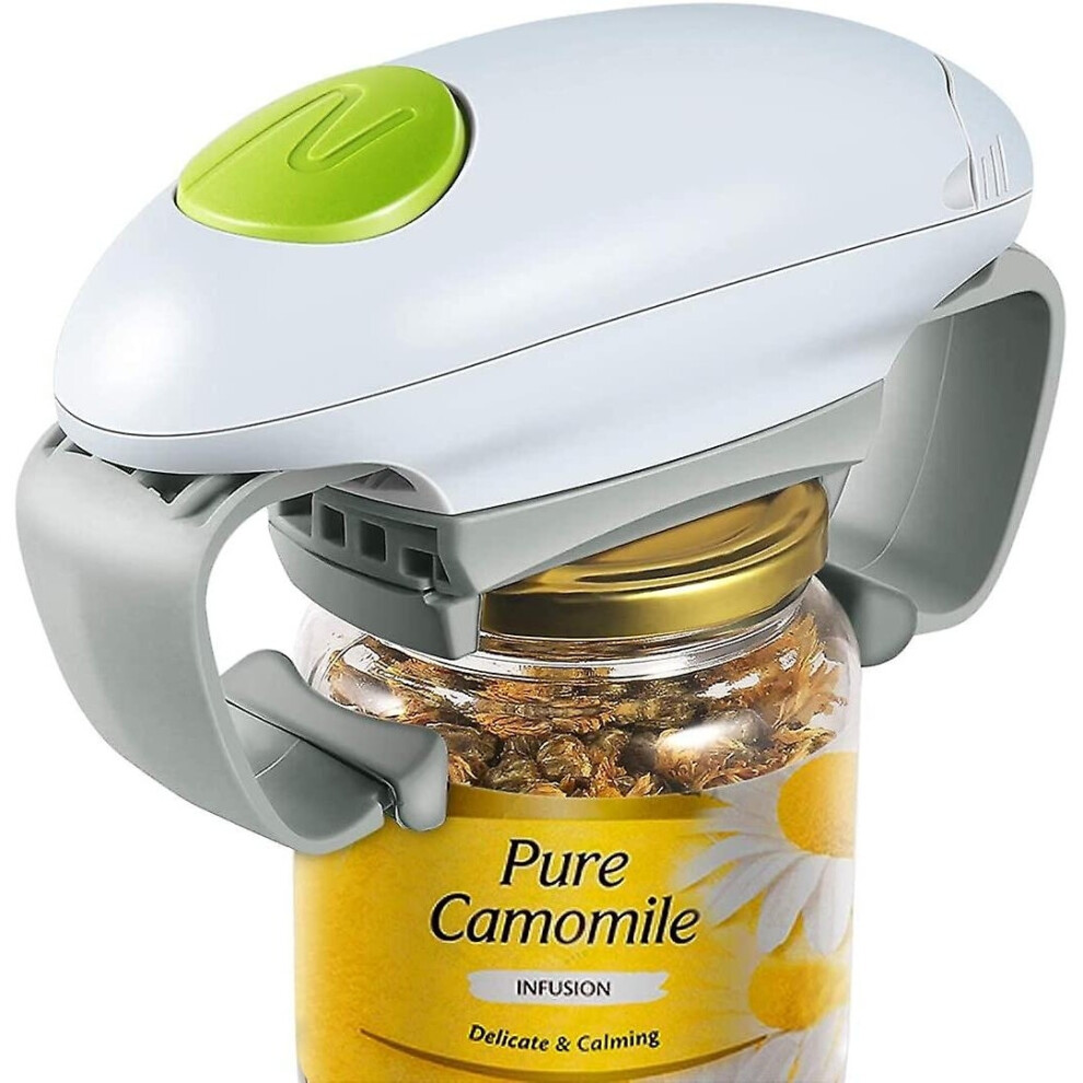 Electric Jar Opener, Restaurant Automatic Jar Opener For Seniors With Arthritis, Weak Hands, Hands Free Bottle Opener