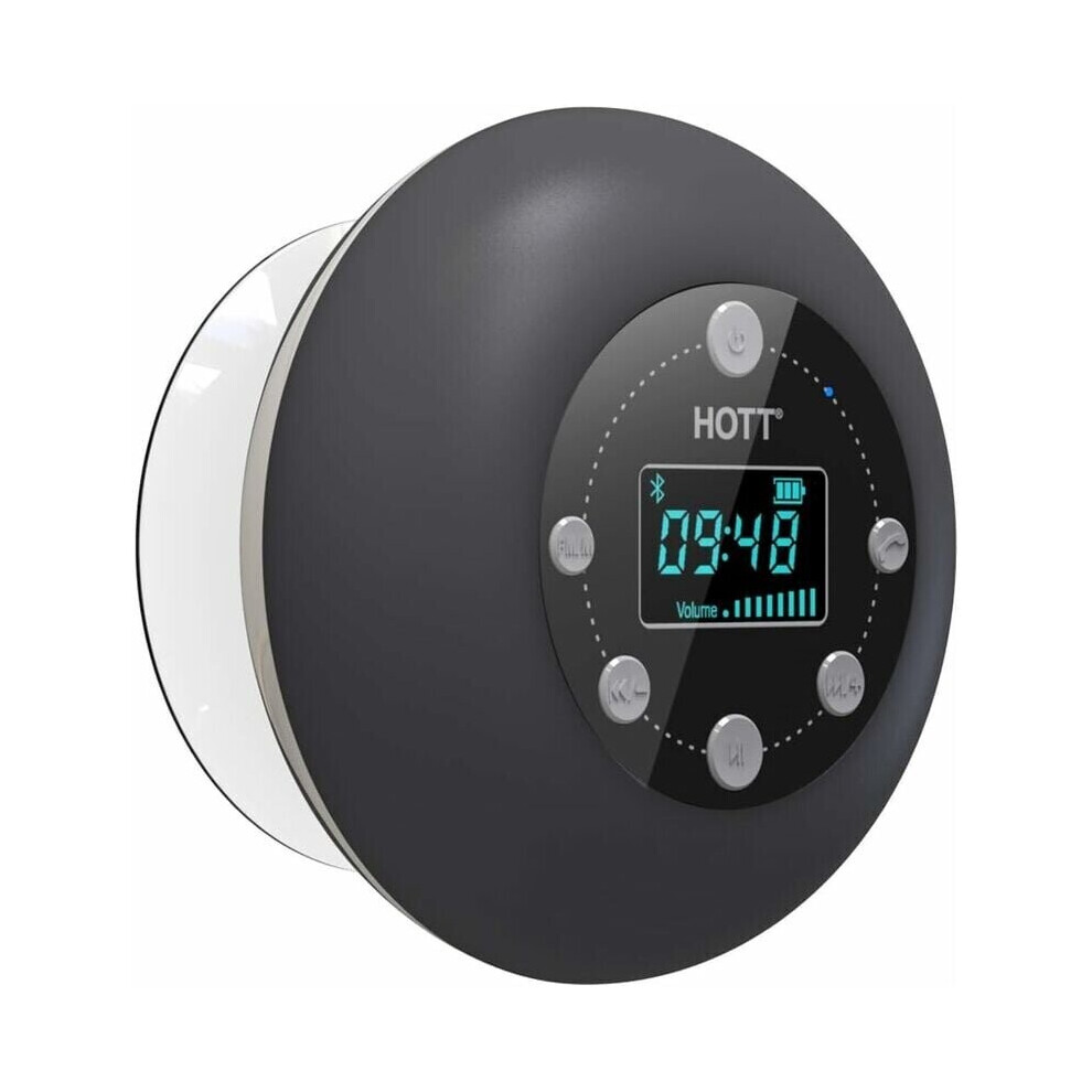 Shower Radio Bluetooth 5.0 Waterproof Speaker Wireless Bathroom Music