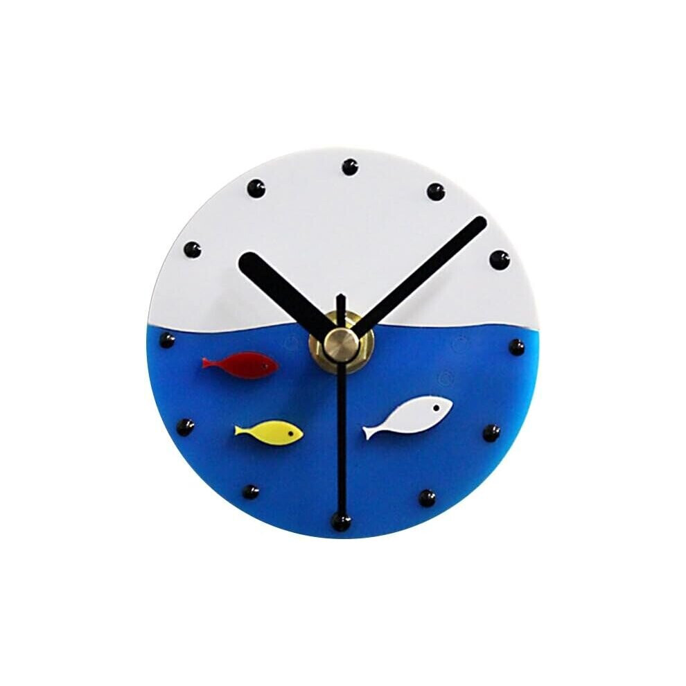 Magnetic refrigerator Mediterranean style antique refrigerator magnets label wall clock message stickers