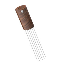 Ferramenta WDT para Espresso - Distribuidor de Café - Agitador de Café para Acessórios de Espresso - Presentes em Madeira de Noz