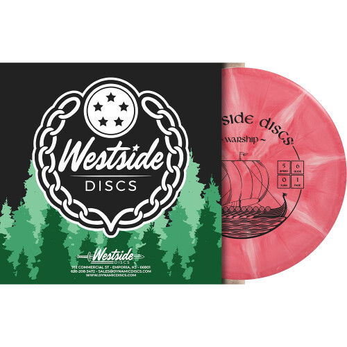 Westside Discs Origio Burst Warship Disc Golf Midrange | Disco Estável com Plastico Base 2