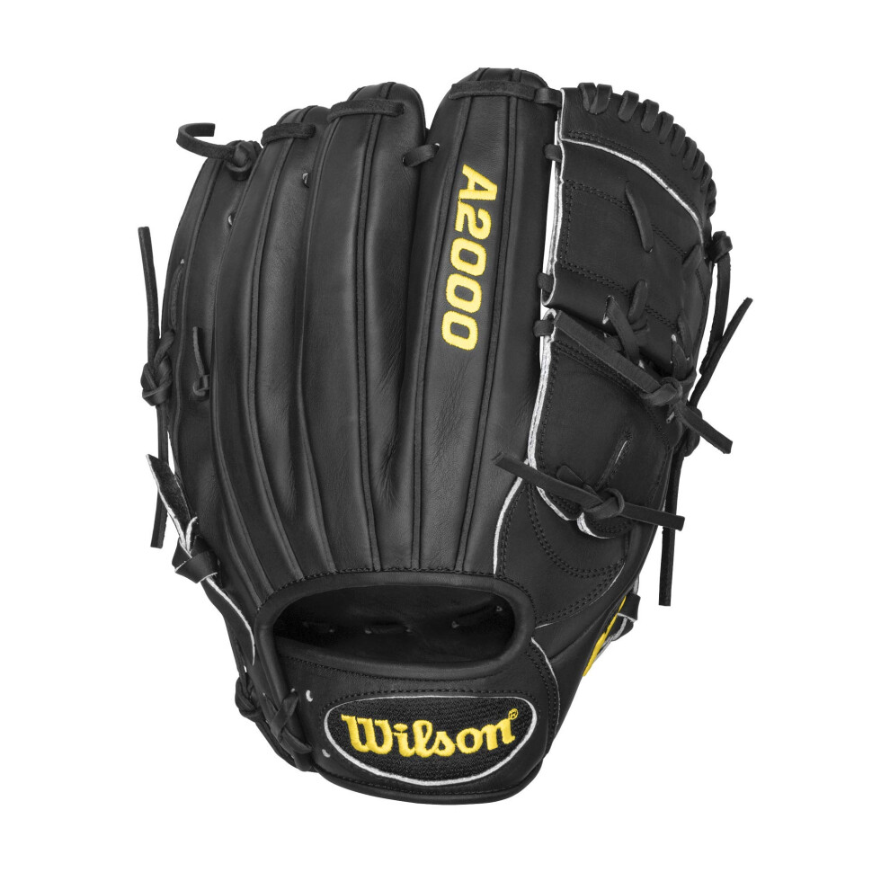 Wilson 2021 Clayton Kershaw A2000 CK22 GM 11.75 Baseball Pitcher's Glove - Black/Yellow  Left Hand Throw