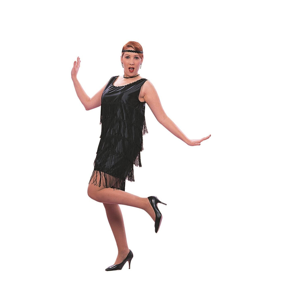 Robe     franges     volants pour femme XL