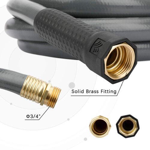 Mangueira de Jardim Worth Garden 3/4 in. x 50 ft - Resistente e Flexível 2