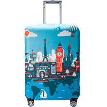 WUJIAONIAO Reisbagagehoes Bagagekofferbeschermer Geschikt voor bagage van 18-32 inch (XL (voor bagage van 29-32 inch) Eiffeltoren)