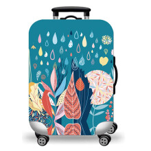 Wujiaoniao Travel Bagage Cover Spandex Suitcase Protector Washable Bagage Covers (XL (för 29-32 tum Bagage Rainy Season)