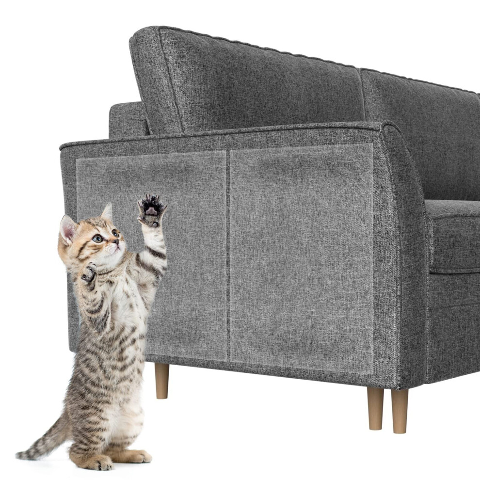 XMZCYMyo?nti Cat Scratch Furniture Protectors ?ouch Corner Protectors for Cats  11 Pcs Double Sided Sofa Anti Scratching Sticky Tape  Sticky Paws for