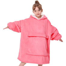 yescool tragbare Decke Sweatshirt Kinder bergroer Decken Hoodie mit Sherpa Teen Girl Geschenke fr Kinder Jugendjungen Mdchen 8-15 Jahre alte