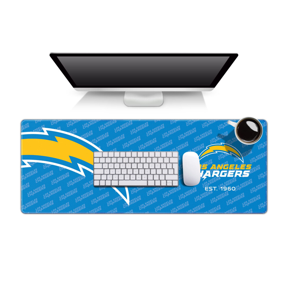 Youthefan Nfl Los Angeles Chargers Logo Series Desk Pad Smu 810103705500