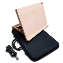 Zieler Premium A3 Art & Craft Work Station - A3 Adjustable Wooden Desk/Table Easel/Drawing Board by (with Protective Carry Case)