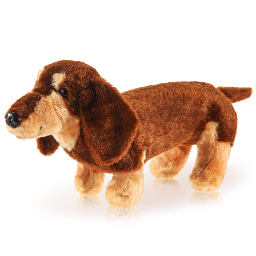 Zjoey Jezevck Ps Ply Vycpan Zvrtka Plyov Klobsa Ps Ply Mekk 3D Ply S Pomlzkou Pro Dvky Narozeniny Vnoce Drek Pred Spanm Postlka Po-image