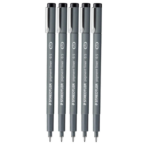 Staedtler Staedtler 0,5 mm pigmentforing Fineliner,