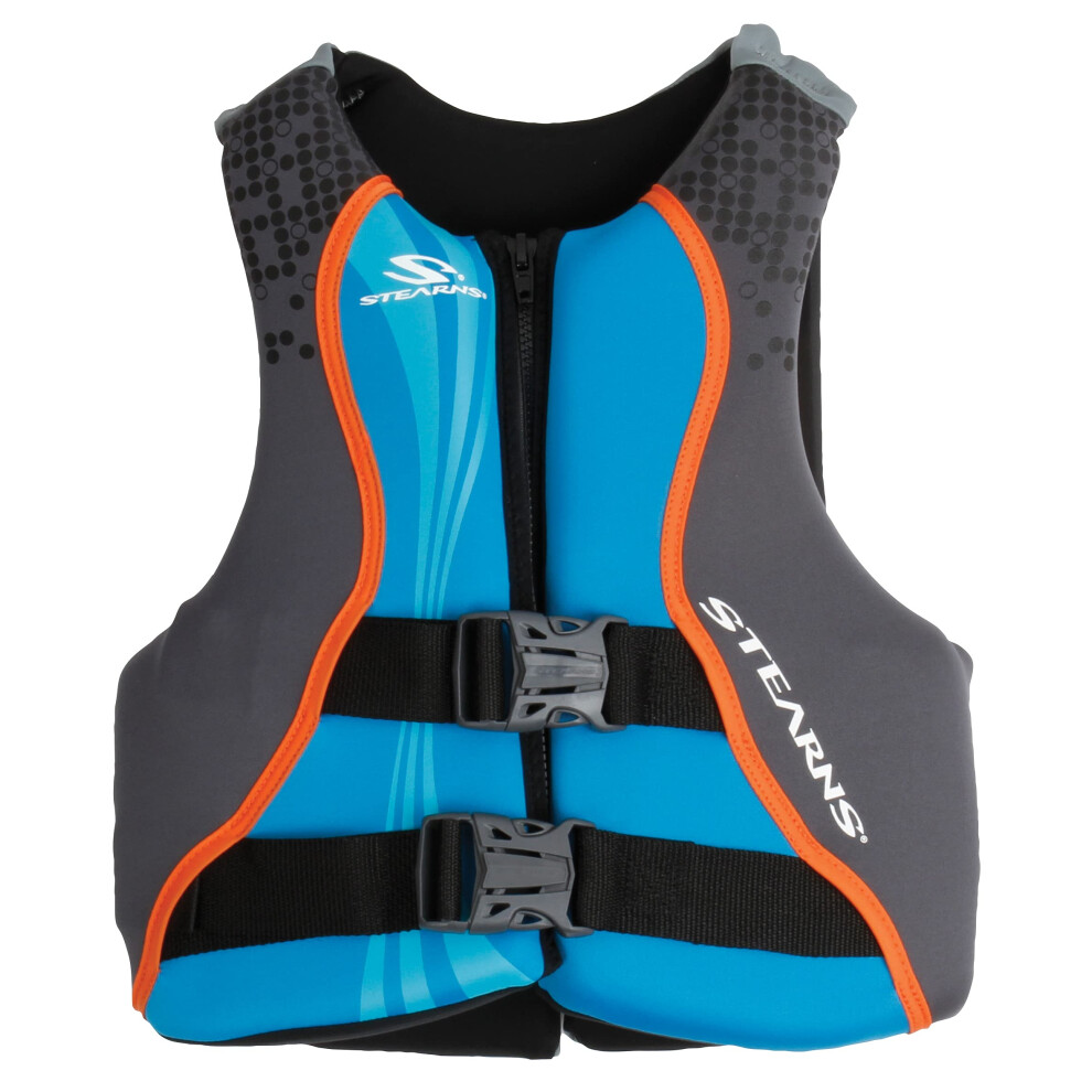 Stearns Kids Hydroprene Life Vest USCG Approved Type III Life Vest for Kids Weighing 50-90lbs Great for Pool Beach Boat & More