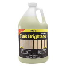 STAR BRITE Premium Teak Brightener - Verbessert Holzmaserung & Stellenfarbe für gleichmäßige Teaköl-Anwendung