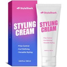 StyleShark 3 in 1 -muotoiluvoide (250ml) T   ydellinen kiharavoide kiharille ja laineikkaille hiuksille. K   sittelee ja silottaa kiharoita. Hiustenh