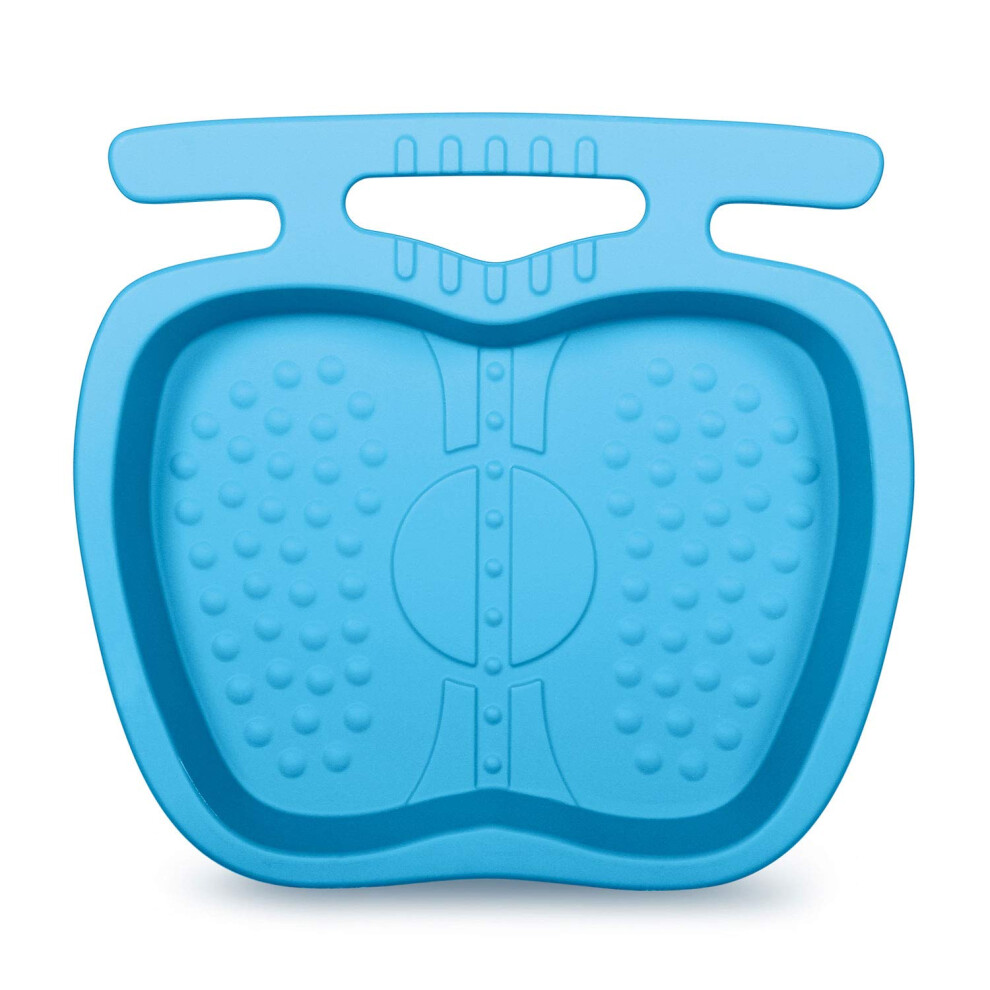 Summer Waves P5E001500 Outdoor Backyard 22.5 x 20 x 3.5 Inch Non Slip Pool Foot Bath Tray Accessory for In Ground and Above Ground Swimming Pools and