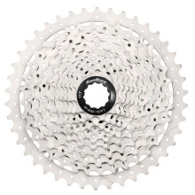 SunRace Unisex Volwassene CSMS3 10SPEED CASS 1140T SIL 10 Speed Cassette - Zilver 10 Speed