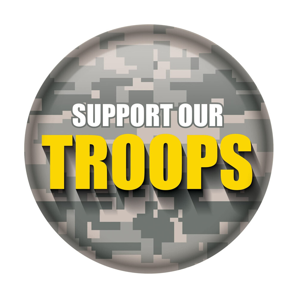 Support Our Troops Button