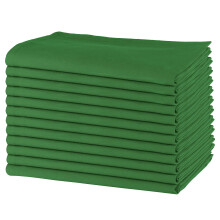 Tovaglioli di stoffa verde ago dolce 20 x 20 pacchetto di cena da 12 100% di cotone oversize pesante per la casa/matrimonio/festa/tovaglioli da cockt