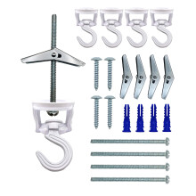 Crochets pivotants pour suspension au plafond Crochets de plafond pour suspendre des plantes Supports de plafond robustes pour suspendre la l