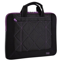 Pokrowiec na laptopa 16"" Targus Pulse - na laptopy 16"""" Nowoczesny design Pluszowe wnętrze Kobieta torba na komputer Czarny/Fioletowy (TSS57401US)