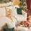 Capa de Almofada de Árvore de Natal Set de 2 18x18 polegadas, 3D Formato de Árvore de Natal em Pelúcia 2