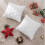 TBAVNOSY Capas de Almofadas de Árvore de Natal Conjunto de 2 18x18 polegadas, Almofadas de Pele Sintética em Forma de Árvore 2