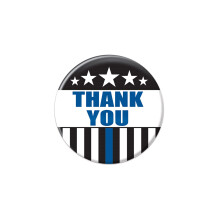 Thank You Law Enforcement Button