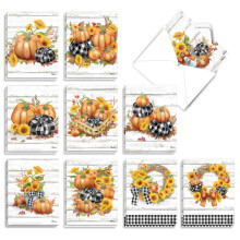 The Best Card Company - Set 20 ?e??? ?a?t?? s??e??se?? ?e ???a t?? ep???a?? f????p????? ???????a (4 x 5,12 ??tse?) (10 s??d?a, 2 t? ?a???a) Halloween
