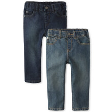 Detsk    chlapcensk    a batolacie    zke rifle The Children's Place Basic Skinny Rifle Tide PoolDp modr   , 2 ks, 5T, US