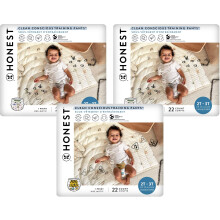 The Honest Company Clean Conscious Träningsbyxor för Känslig Hud | Hypoallergeniska, Doftfria | Storlek 2T/3T