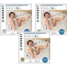 The Honest Companyn puhtaat ja tietoiset treenihousut | Kasvipohjaiset kest v t vaipat | Rompin' & Stompin' + Diggin' It | Koko 3T/4T (32-40 lbs)