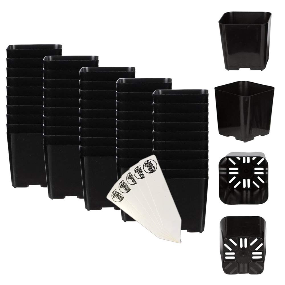 Maceta De Plástico Para Plantas (paquete De 150 Unidades), Tamaño