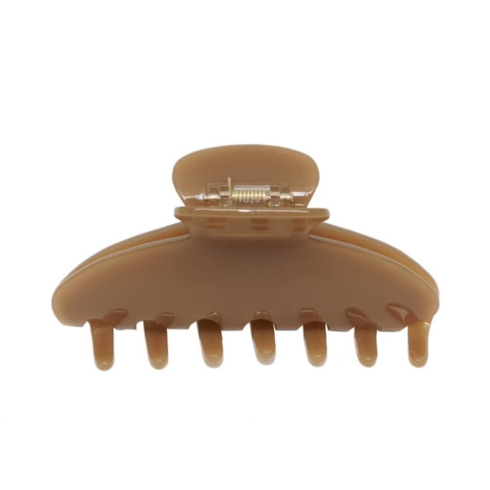 The Rpzl - Accessorio Per Capelli Grandi In Acetato Di Alta Qualità, Clip Oversize Per Capelli Spessi E Sottili, Elegante Clip Per Capelli Per Donne E Ragazze (Moka Mousse)-image
