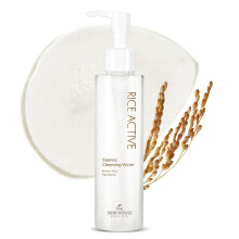 THE SKIN HOUSE Rice Essence Rengöringsvatten, Allt-i-ett Ansiktsrengörare+Tonik+Essens, Mild Micellar Vatten (150ml)