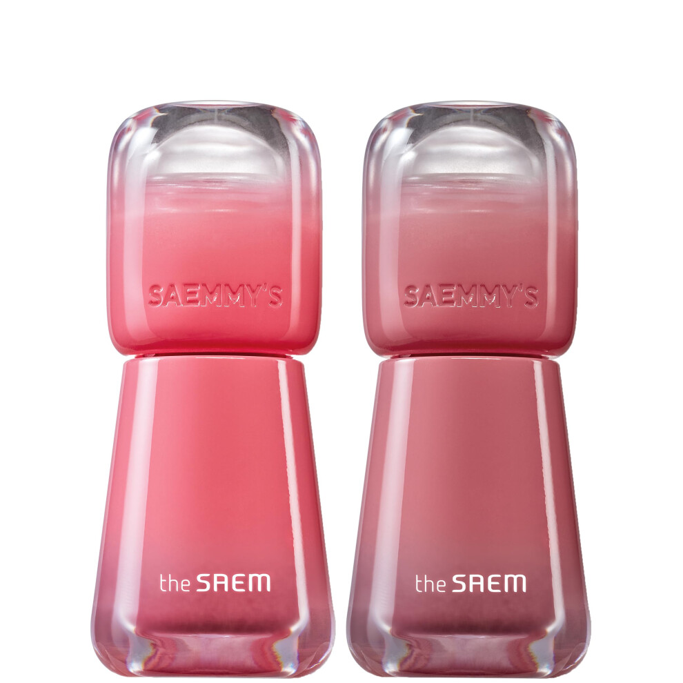 Thesaem Saemmy's Ade Shot Tint (03 04) - Korean Lip Titnt Water Gel Lip Stain With Plump Glowy Moisturizing Finish Buildable Radiant Gloss Lo
