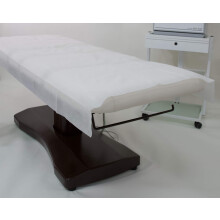 Copriletti monouso spessi e resistenti per massaggi, ceretta viso e trattamenti corpo. Copriletti 78"""" x 40"""" in tessuto non tessuto (20 pezzi)