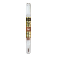 Tönte Spitzen Präzisionspartierungsstift Dunkelbraun 0,105oz - Perücken-Lace-Tönung mit Pinselapplikator