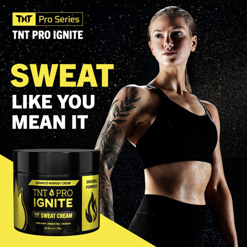 TNT PRO Ignite Sweat Gel - Natural Advanced Workout Sweat Cream 1