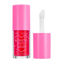 Too Faced Kissing Jelly Lip Oil Gloss | Solsikke- og jojobaolie 0,15 Fl Oz Cherry Pie