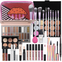 Kit per il trucco da viaggio, kit per il trucco per donne, kit completo per il trucco per ragazze dagli 8 ai 12 anni, set per il trucco per ragaz