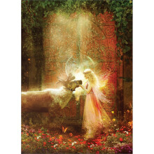 Tree-Free Greetings Gentle Kindness Solstice Cards  10 recycelte 5x7-Karten und passende Umschlge, dicker Karton, hergestellt in den USA  Mystical