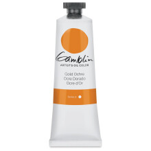 Gamblin Gold Ocher Konstnärsolja, Enskild 37ml Tube