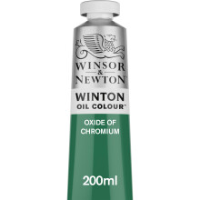 Winsor & Newton Winton Oil Color 200ml (6.75-oz) Tube Oxide Of Chromium