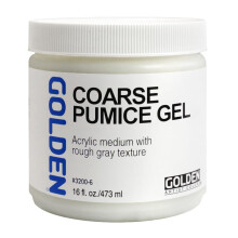 Gel de Pumice Coarse Golden Acryl Med 16 Oz