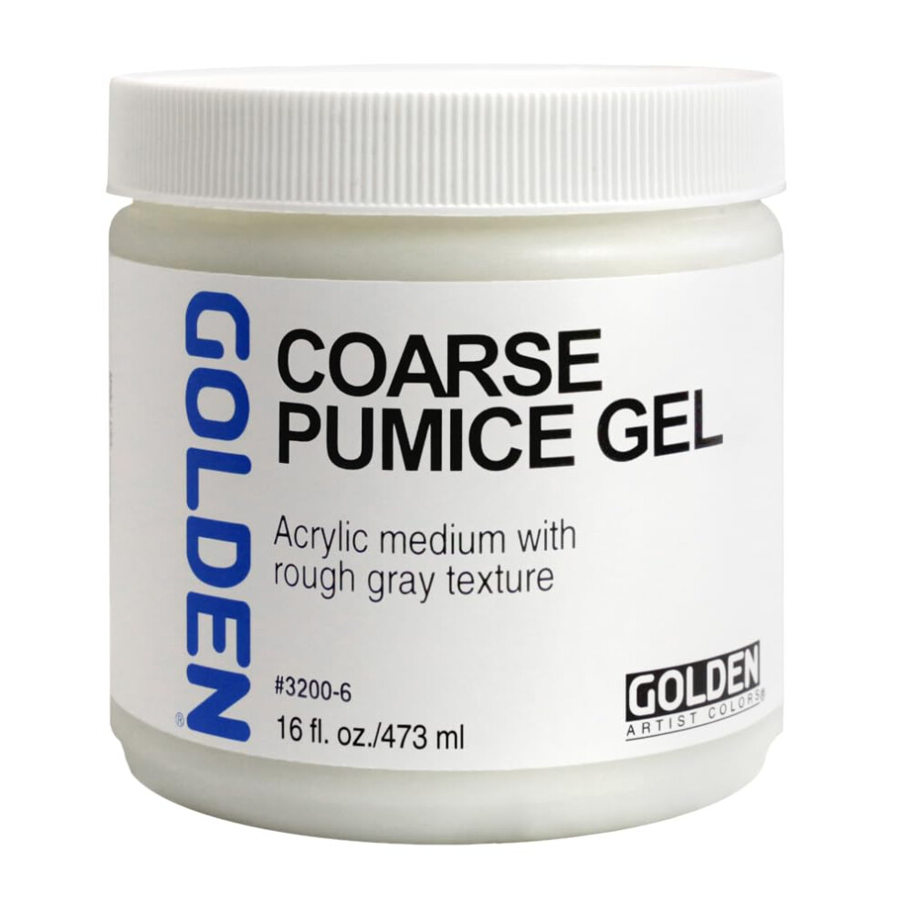 Gouden Kunstenaarskleuren Golden Acryl Med 16 Oz Coarse Pumice Gel