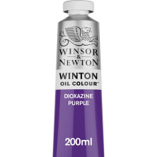 Winsor & Newton Winton Oil Color 200ml (6.75-oz) Tube Dioxazine Purple