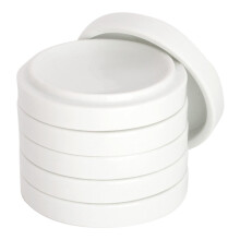 Jack Richeson 6 Pequenas Tigelas de Porcelana Empilháveis