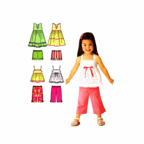 Simplicity Sewing Pattern 4203 Toddler Separates  A (1/2-1-2-3-4)